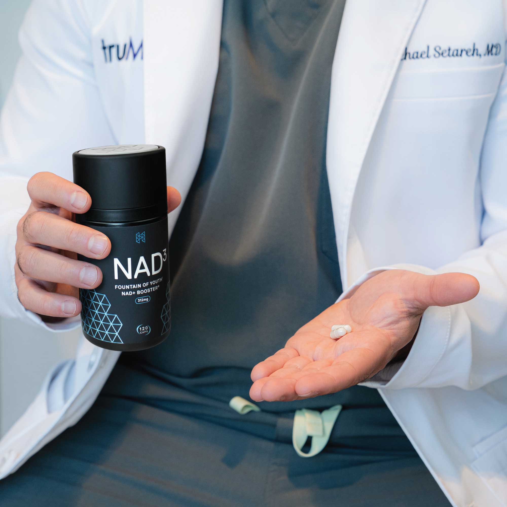 NAD3® 120 • An All Natural NAD+ Booster® Dietary Supplement (2 Month Supply)