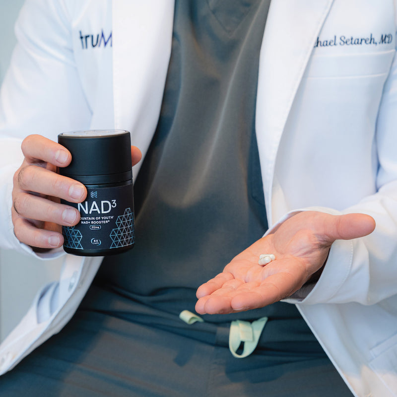 NAD3® 60 • An All Natural NAD+ Booster® Dietary Supplement (1 Month Supply)