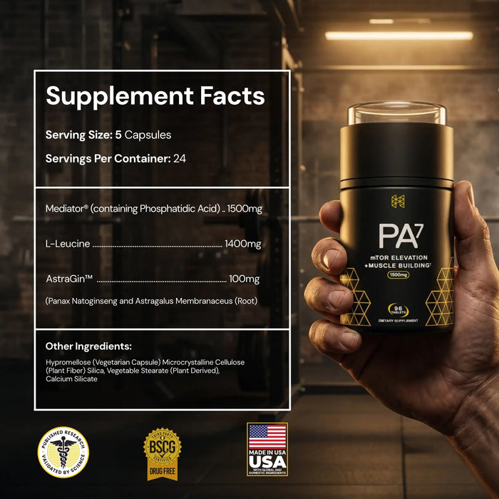 PA7® Believer Bottle Mediator mTOR Elevation