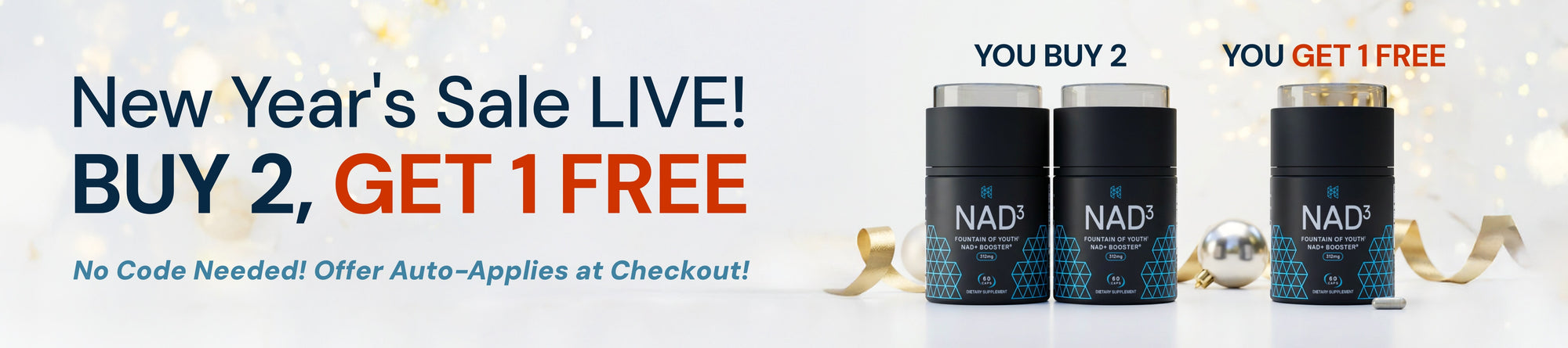 Buy 2, Get 1 FREE Offer